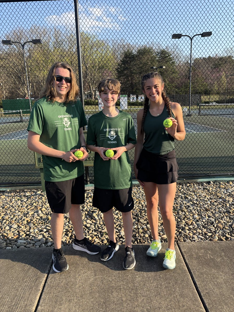 GHS Tennis (@ghsdevilstennis) on Twitter photo Match results- GHS vs. Chuckey Doak- Game Ballers- Hudson Fillers, Kellan Simerly, & Riley Rhea! <a href="/Tate_Russell/">Tate Russell</a> <a href="/WGRVnews/">Radio Greeneville</a> <a href="/GreeneSunSports/">Greeneville Sun Sports</a> Match results- GHS vs. Chuckey Doak- Game Ballers- Hudson Fillers, Kellan Simerly, & Riley Rhea! <a href="/Tate_Russell/">Tate Russell</a> <a href="/WGRVnews/">Radio Greeneville</a> <a href="/GreeneSunSports/">Greeneville Sun Sports</a>