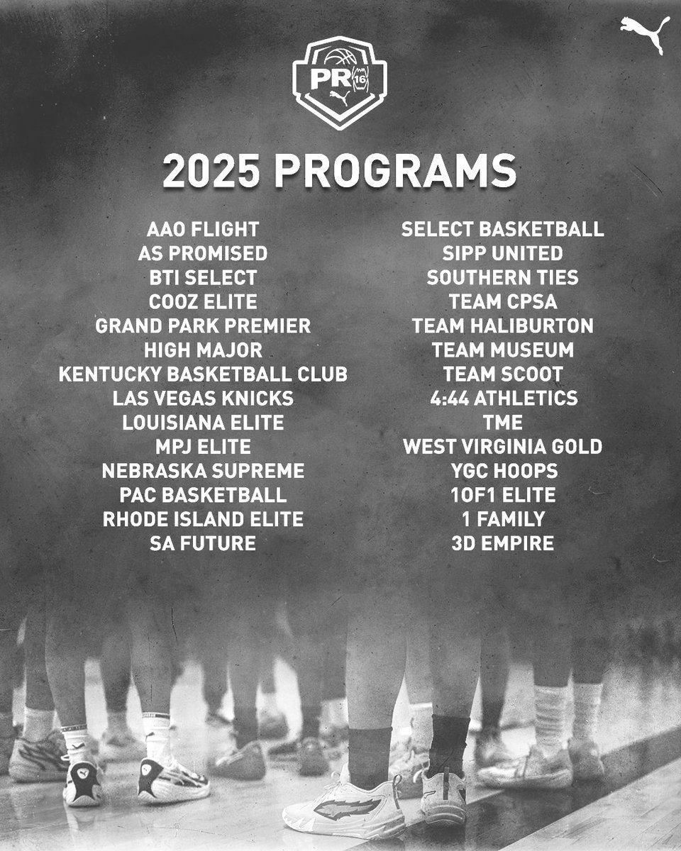 PRO16League's tweet image. Season is HERE‼️

Here are your official PRO16 Full Programs and Stops for this Season.

#PRO16Family | @pumahoops