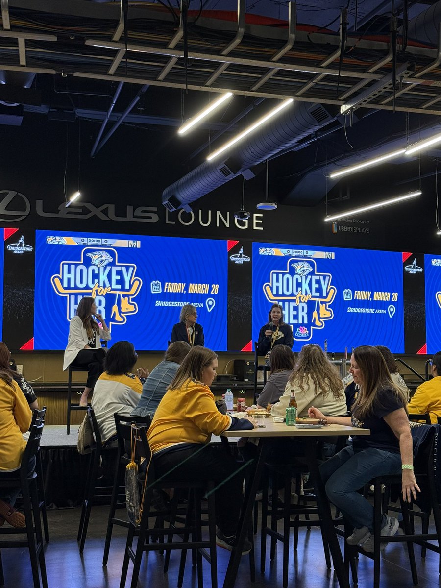 Nashville Predators Foundation (@predsfoundation) on Twitter photo Starting the night off with a panel and Q&A with Team Psychologist Vickie Woosley and Team Nutritionist Mari-Etta Parrish moderated by <a href="/KaraHammer/">Kara Hammer</a> 🌟 Starting the night off with a panel and Q&A with Team Psychologist Vickie Woosley and Team Nutritionist Mari-Etta Parrish moderated by <a href="/KaraHammer/">Kara Hammer</a> 🌟