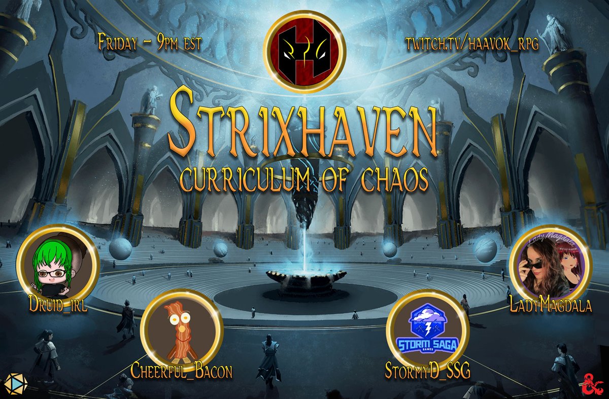 That chest has TEETH!
#Episode 2 Tonight twitch.tv/haavok_rpg 9p EST
#DungeonsandDragons using <a href="/FantasyGrounds2/">Fantasy Grounds VTT</a> #vtt  
#RPG #DnD5E #ttrpgcommunity