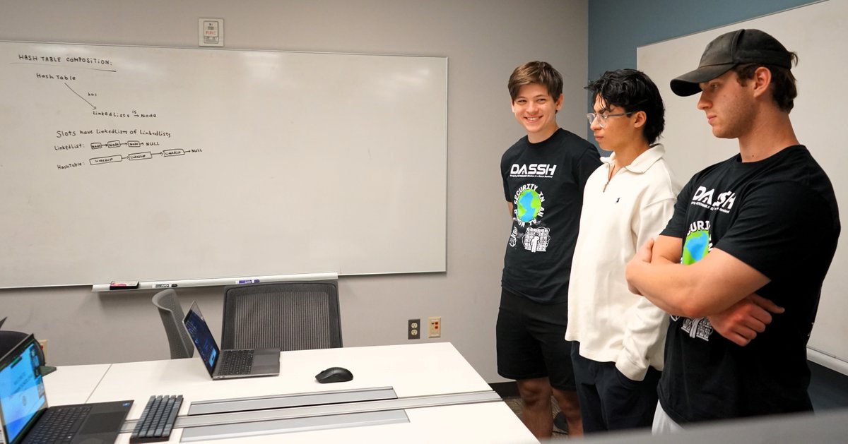 The article covering DASSH 2025: Security in an AI World is out! Over 160 students tackled real-world AI-driven security challenges.

Check out the story: ow.ly/ehmY50VqSMv

<a href="/dhsscitech/">DHS S&T</a>
#DHS_COE_Research #CAOE #AI #Security
#DASSH2025 #SecurityInAnAIWorld