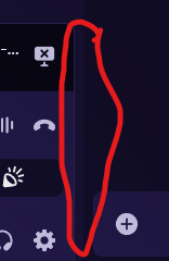 CzR91's tweet photo. @discord WTF is this ? Why did you have to put your settings box always on top and with a slight gap in between it and the chat box. Absolutely abysmal design. i want my previous version back! https://t.co/670e4bS0cY