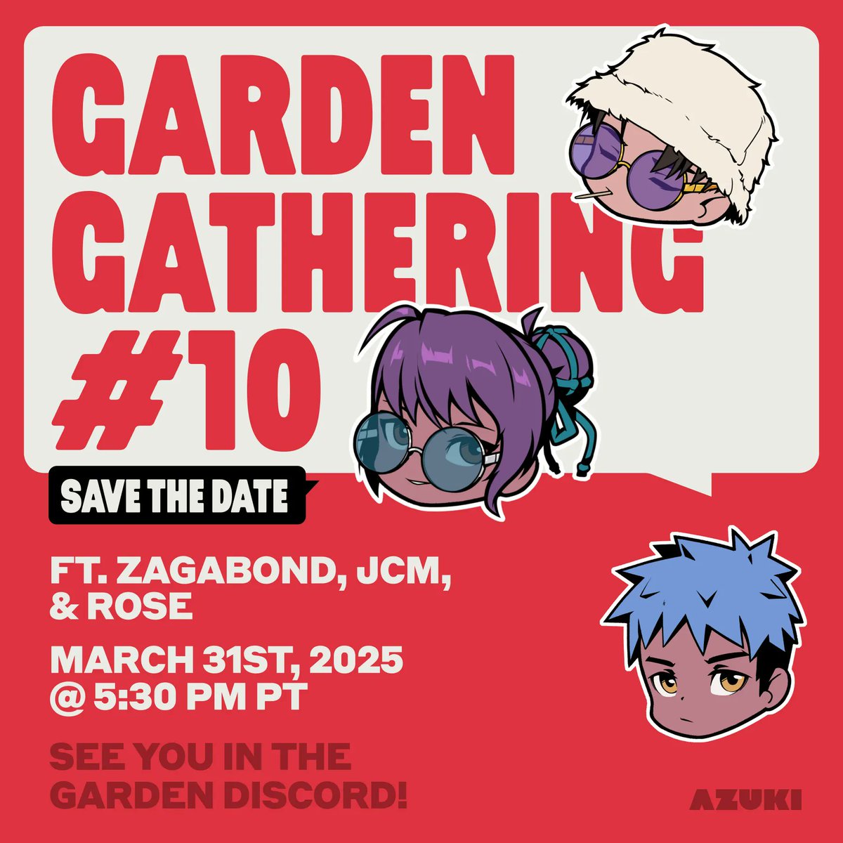Join us on Discord for our next Garden Gathering!