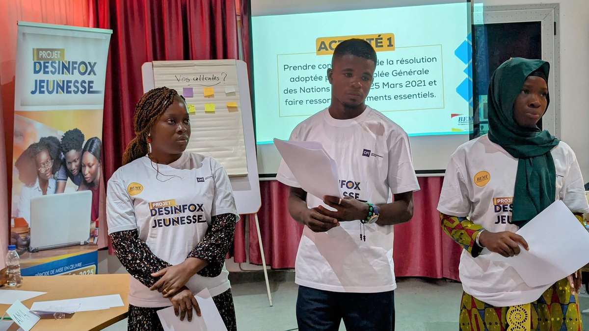 Jour 1

Cher réseau, comme annoncé, la première journée de 𝐥’𝐀𝐭𝐞𝐥𝐢𝐞𝐫 𝐝𝐞 𝐟𝐨𝐫𝐦𝐚𝐭𝐢𝐨𝐧 à 𝐝𝐞𝐬𝐭𝐢𝐧𝐚𝐭𝐢𝐨𝐧 𝐝𝐞𝐬 𝐥𝐞𝐚𝐝𝐞𝐫𝐬 𝐝’𝐎𝐫𝐠𝐚𝐧𝐢𝐬𝐚𝐭𝐢𝐨𝐧𝐬 𝐝𝐞 𝐥𝐚 𝐒𝐨𝐜𝐢é𝐭é 𝐂𝐢𝐯𝐢𝐥𝐞 (𝐎𝐒𝐂) dans le cadre du projet DÉSINFOX JEUNESSE.