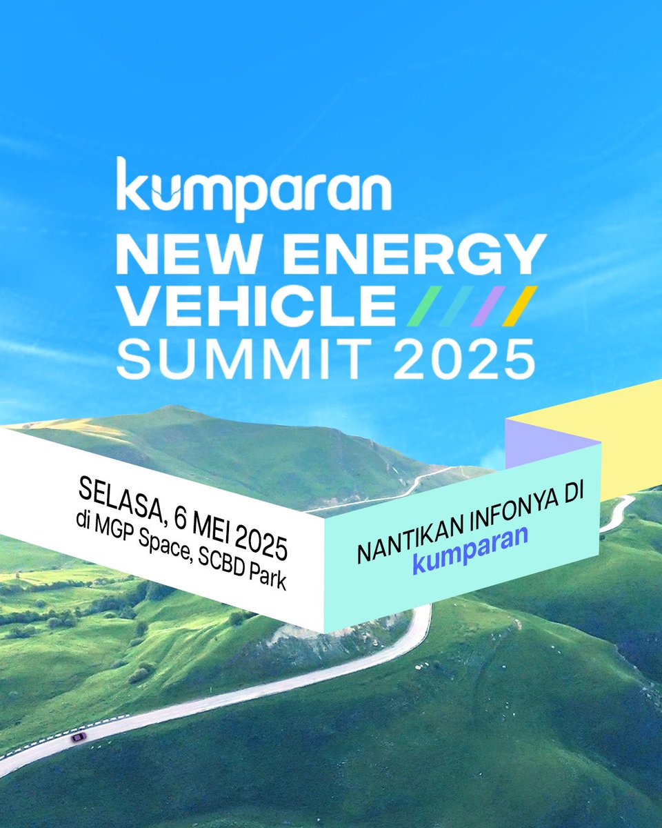 kumparan's tweet photo. #kumparancampaign #NEVSummit #news #infog #ev #mobillistrik #electricvehicle #mudik #infomudik #SPKLU #toltransjawa #bicarafaktalewatberita #kumparan https://t.co/uQoY1ipZPt