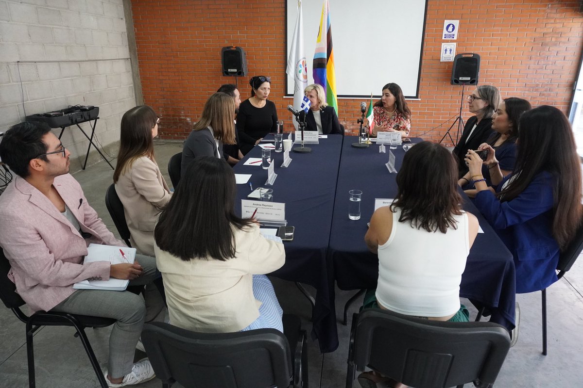 Yaaj México® (@yaajmexico) on Twitter photo 💙⚜️ Este encuentro fue encabezado con el gran liderazgo de su Delegada General en México, la señora Stéphanie Allard-Gómez <a href="/sallard1/">Stéphanie Allard</a>, cuyo compromiso con los derechos humanos y la sociedad civil ha sido fundamental para fortalecer los lazos entre Quebec y México.
#RiènÁGuerir 💙⚜️ Este encuentro fue encabezado con el gran liderazgo de su Delegada General en México, la señora Stéphanie Allard-Gómez <a href="/sallard1/">Stéphanie Allard</a>, cuyo compromiso con los derechos humanos y la sociedad civil ha sido fundamental para fortalecer los lazos entre Quebec y México.
#RiènÁGuerir