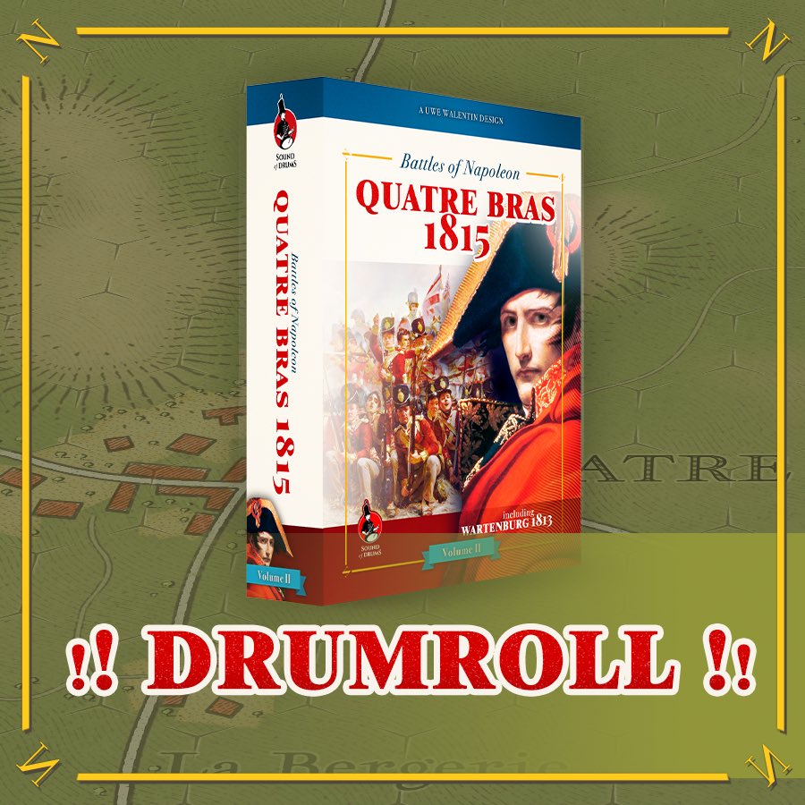 Do you hear the sound of drums? Launch date: 1st of April 2025! Follow now! bit.ly/BONQuatreBras-…