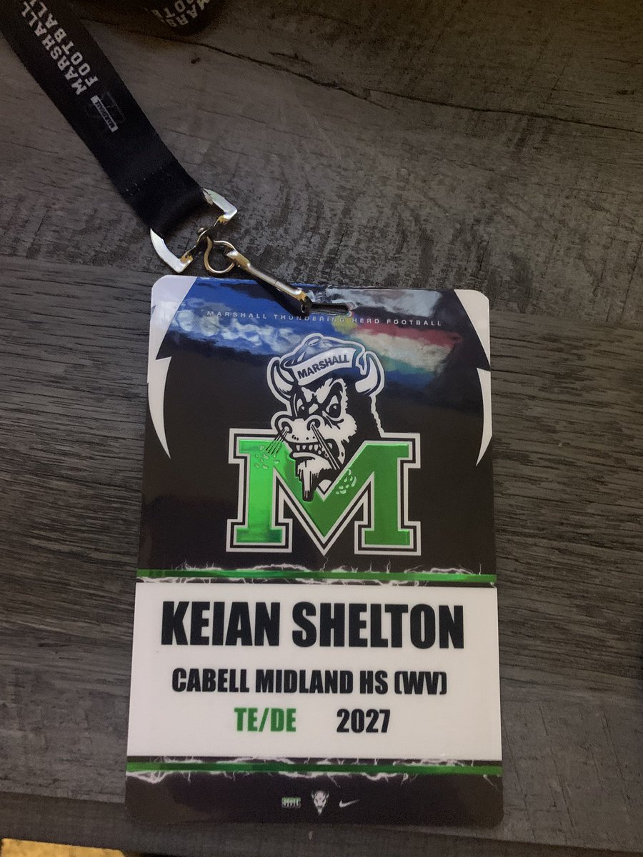 Thanks <a href="/HerdFB/">Marshall Football</a> for having me
<a href="/CABELLFOOTBALL/">MIDLAND FOOTBALL</a>
<a href="/FettyEric/">Coach Fetty</a> <a href="/CoachNiebsCMHS/">Hunter Niebergall</a> <a href="/cballengee20/">Cody Ballengee</a>
<a href="/CSS_TRAINING/">CHINSTRAPSPORTS</a> 
<a href="/GunterBrewer/">Gunter Brewer</a>
