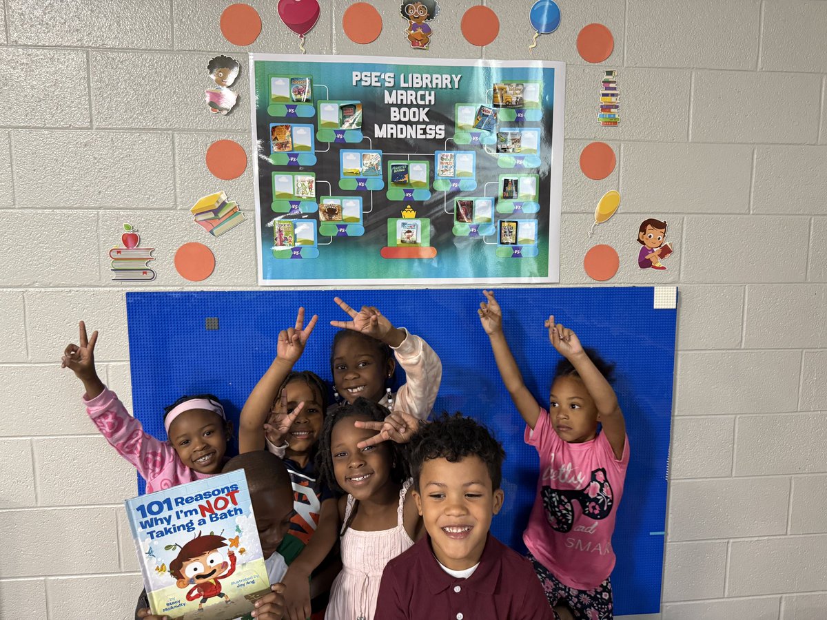 Mr.Moore (@learnteachmoore) on Twitter photo Happy Friyay, the students have spoken 📢. 101 Reasons Why I’m Not Taking a Bath <a href="/stacymcanulty/">Stacy McAnulty</a> has won the March Madness Book Brackett 🥳🥳🥳. SN: Do not take the title seriously, kiddos 😂 Happy Friyay, the students have spoken 📢. 101 Reasons Why I’m Not Taking a Bath <a href="/stacymcanulty/">Stacy McAnulty</a> has won the March Madness Book Brackett 🥳🥳🥳. SN: Do not take the title seriously, kiddos 😂