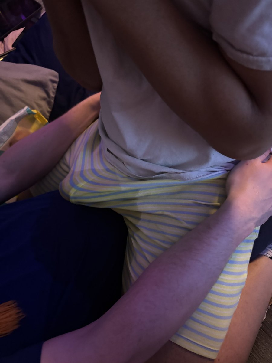 Um…my friend made me wet my pants on his lap >~< gosh it was so embarrassing 🥺💦