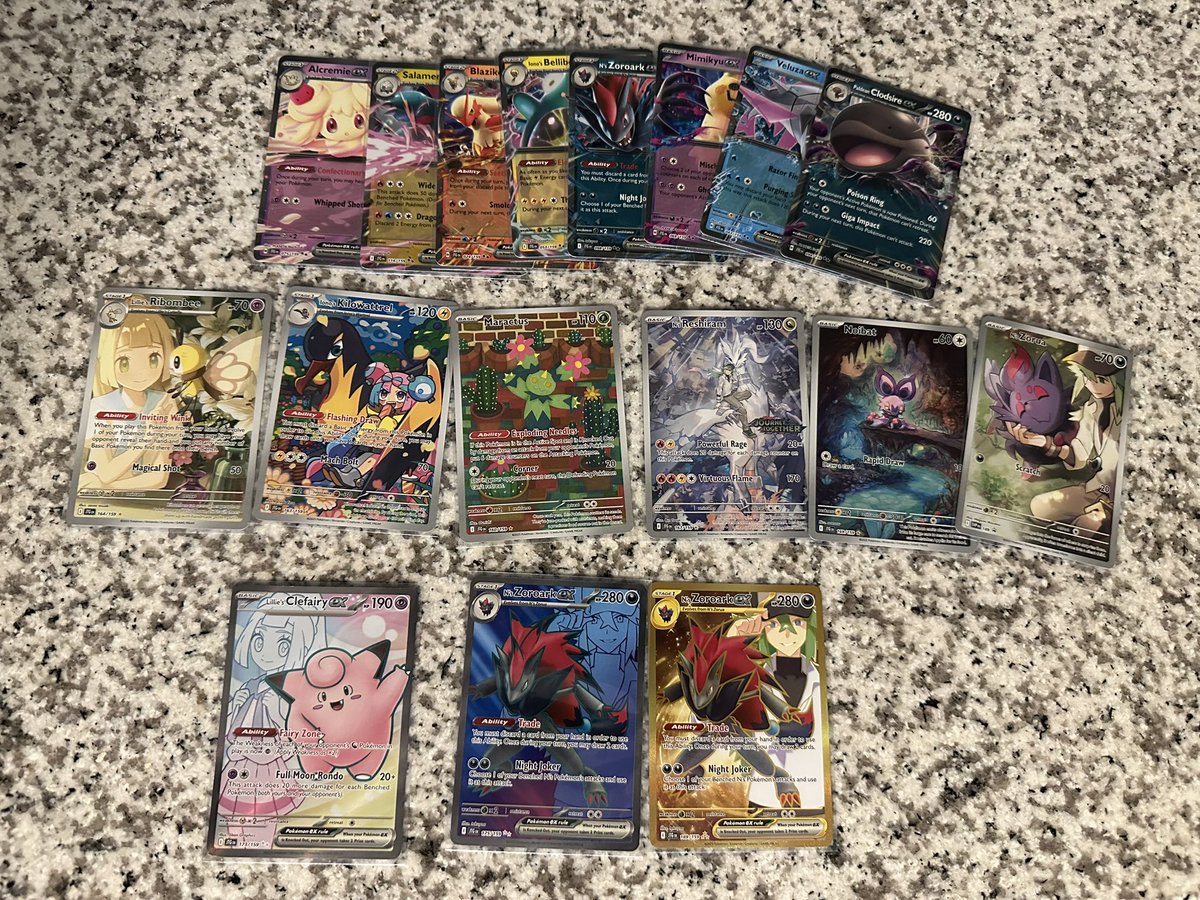had some nuclear level hits from one booster box
