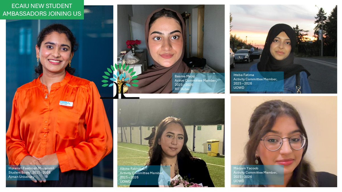 🎉 Exciting News from the Centre for Academic Integrity in the UAE! 🌱

We’re thrilled to welcome our new student members who have officially joined the Centre after successfully completing the #AIVAS (Academic Integrity Values and Skills) training.

Welcome aboard, Ambassadors!