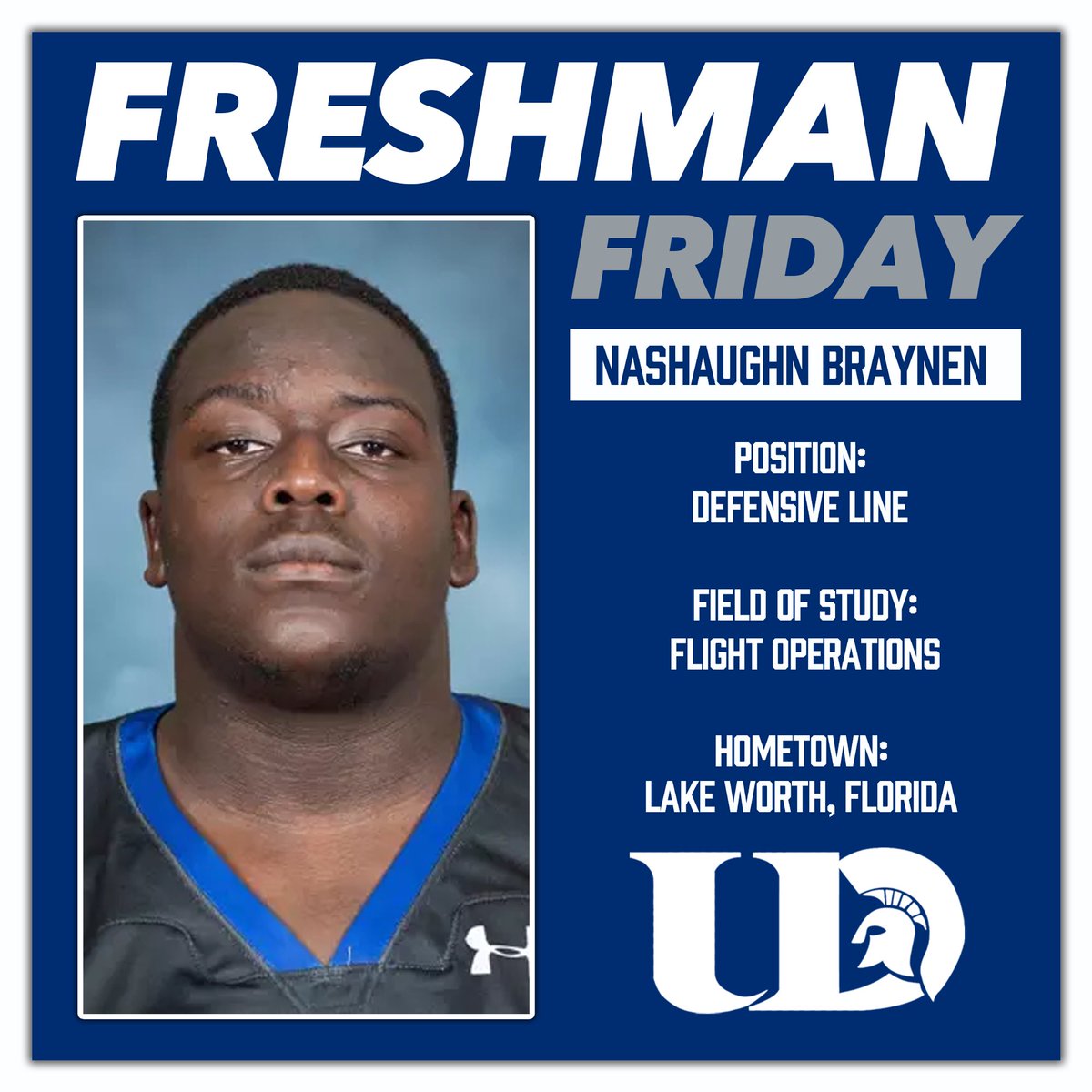 This week’s freshman Friday Spotlight is on Nashaughn Braynen!!

#DAT // #SHIELD