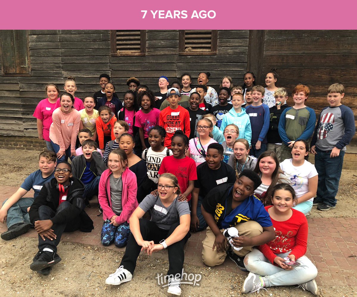 7 years ago I was with these sweet kids in Williamsburg…in about 2 months I’ll be handing them their diplomas. #fullcircle 🎓🏴󠁧󠁢󠁳󠁣󠁴󠁿