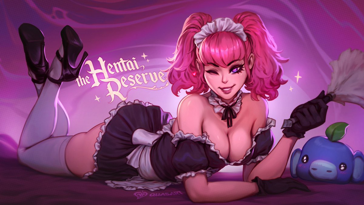 Few months ago I entered the Discord banner contest on the Hentai Foundry server, and my entry got selected as the winner! 🏆 It was a lot of fun and I'm super happy that my art is the banner of such an iconic community! 🥰