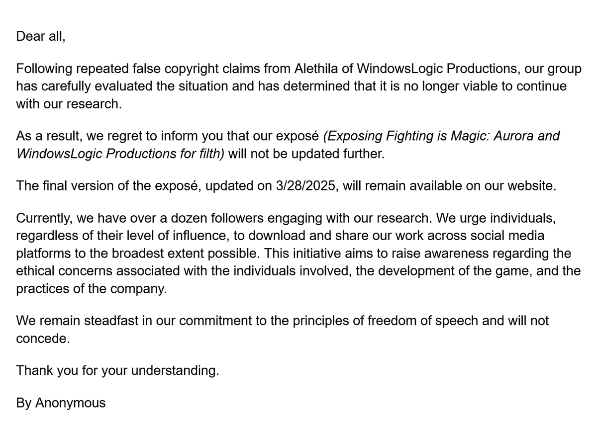 Fighting is Magic Exposed 🚫 tweet media