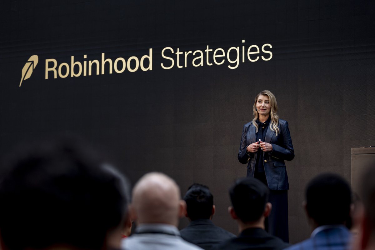 Such an incredible moment sharing Robinhood Strategies at #RobinhoodPresents: The Lost City of Gold last night. We can’t wait for you to try it out.