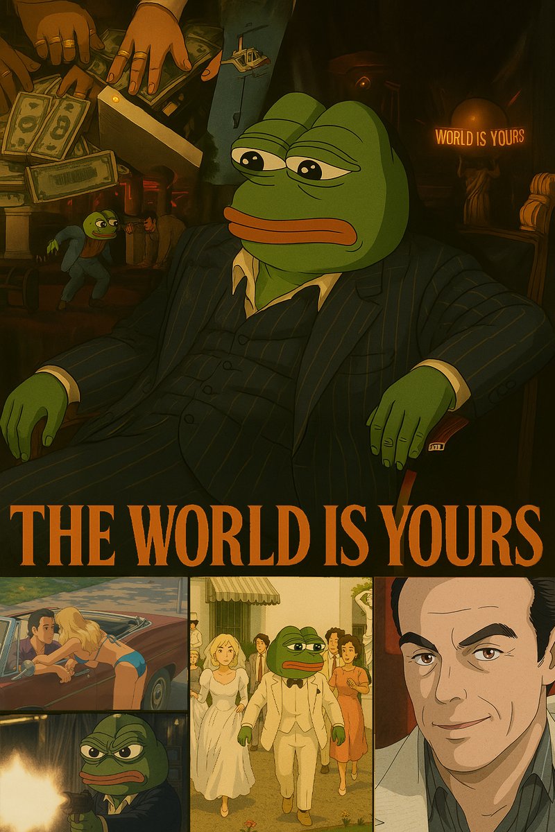 Ghibli Pepe: "THE WORLD IS YOURS" dropping in 1 hour

Drop your favorite GEPE memes in the comments!