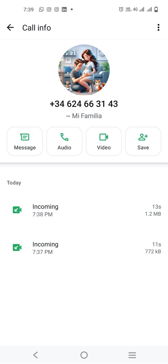 ARK1981's tweet image. Atención @FiscaliaCol  este número hace video llamadas masturbándose