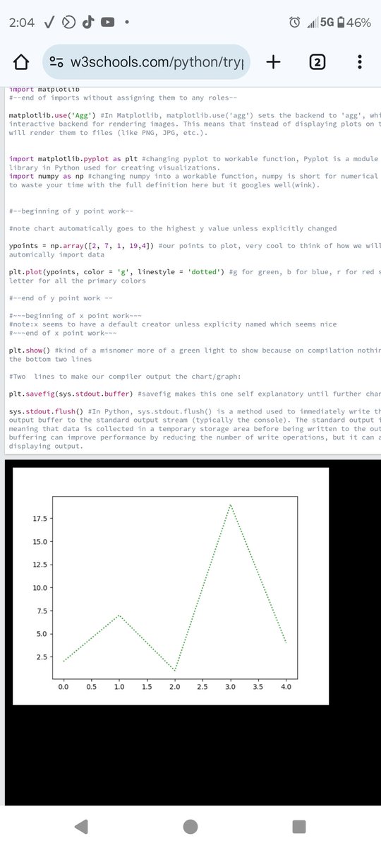 Zero_Greene's tweet image. Dotted line in Python, line 23 had the only changes from the solid line.
github.com/AdamGreene0/ch…
#pythonstudents #devryproud