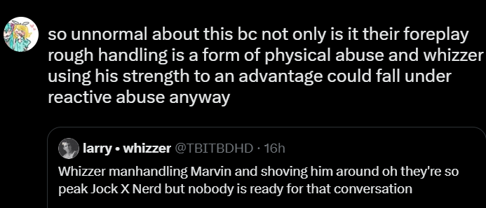 dont wanna qrt the person but anyway Falsettos or smthn