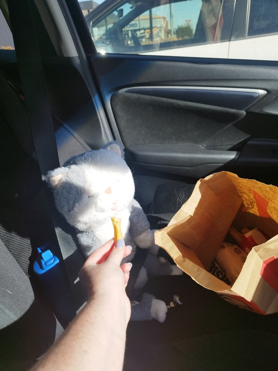 Celebratory half way home chippie! Hopefully the last stop 🤞