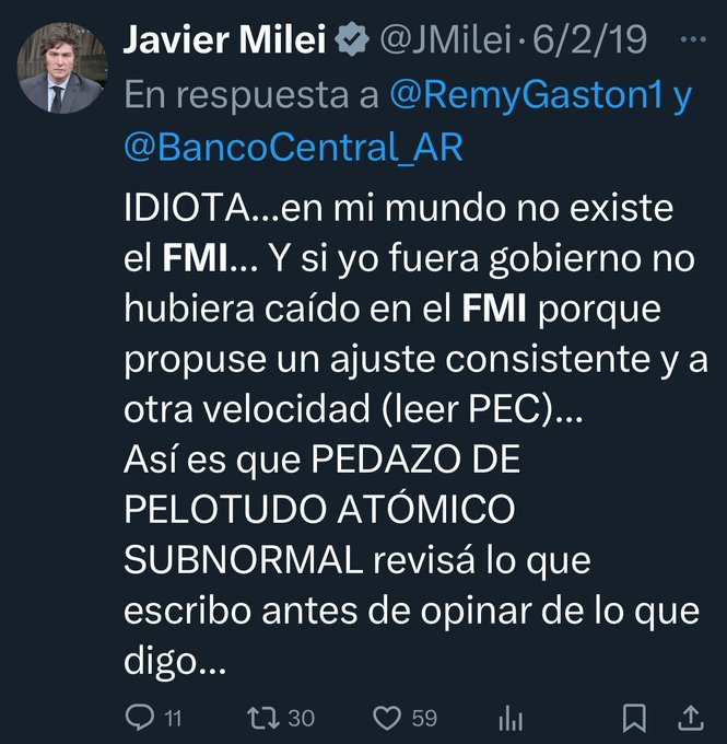 PabloWohl's tweet photo. @IMFSpokesperson O sea, digamos...... I mean, let's say..... https://t.co/W9bLKEApOh
