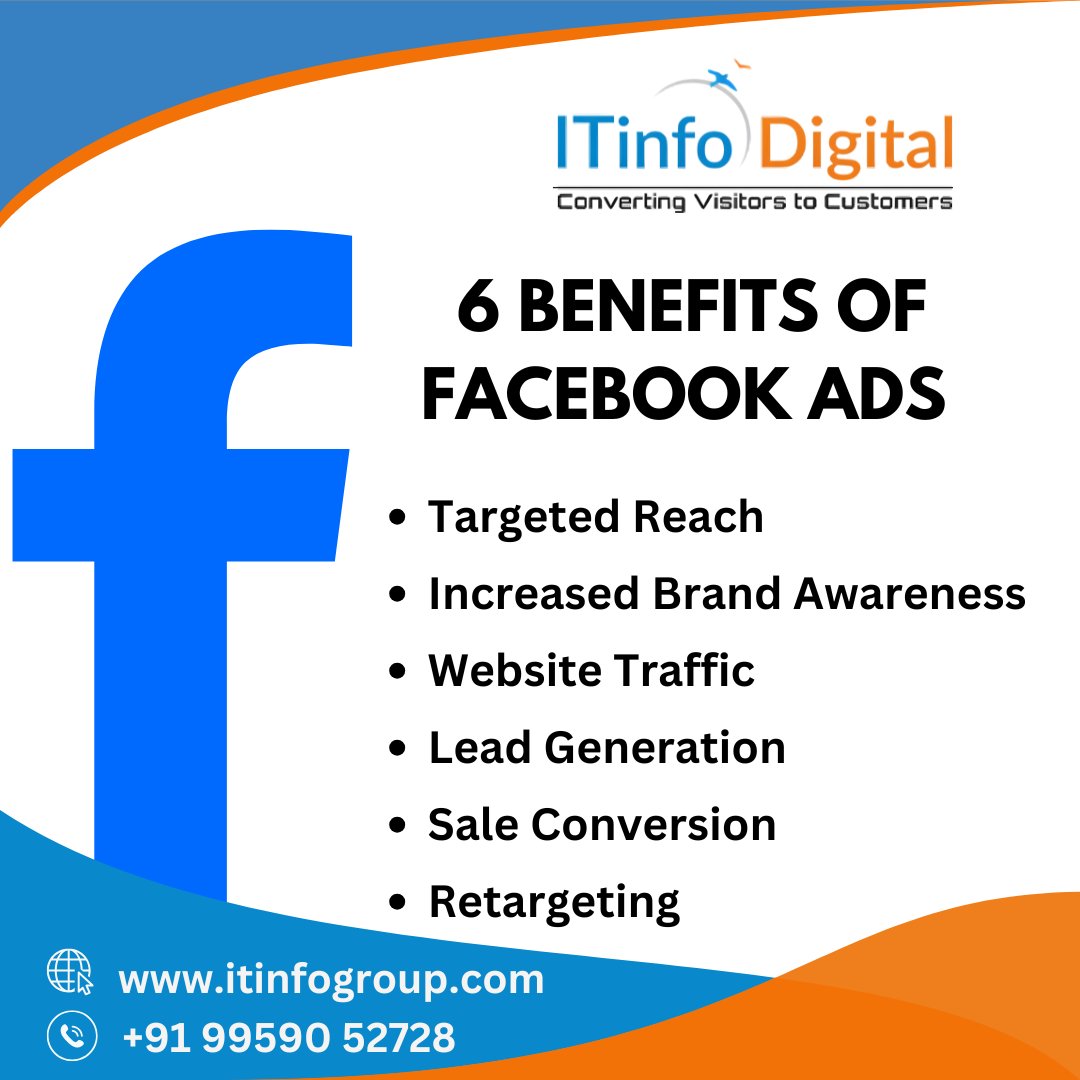 ITinfoDigital's tweet image. 🚀 Facebook Ads can transform your
business! Here’s why:
deliver results!
📞 Contact us: +91 99590 52728
🌐 Visit: itinfogroup.com