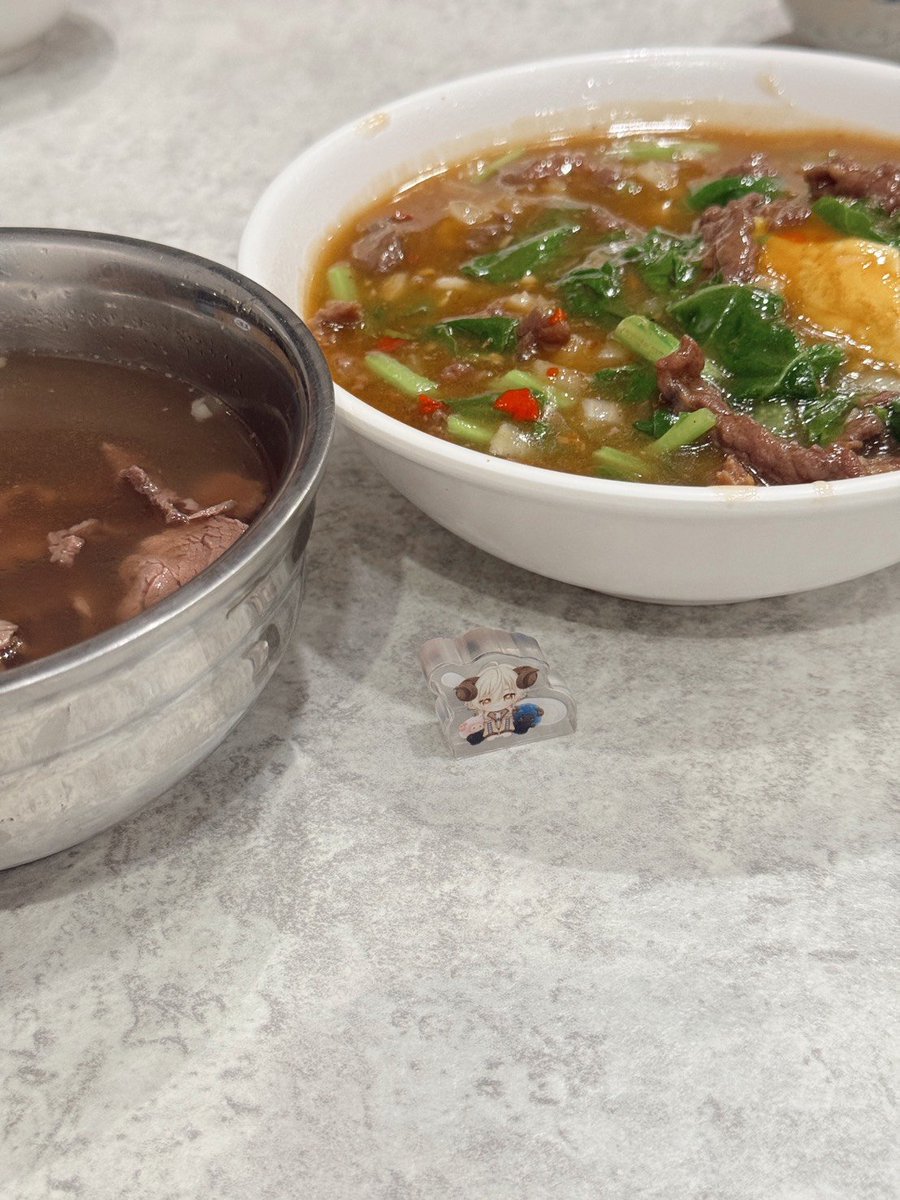 NemuVtuberTW's tweet photo. 文章牛肉湯
真的好讚哦！！！

每次去的後半段都很開心
前半段是排隊www
怎麼無時無刻都要排隊啦

原諒涅姆拍照技術不好
不知道怎麼拍比較好😂 https://t.co/CrfZ6QElLG