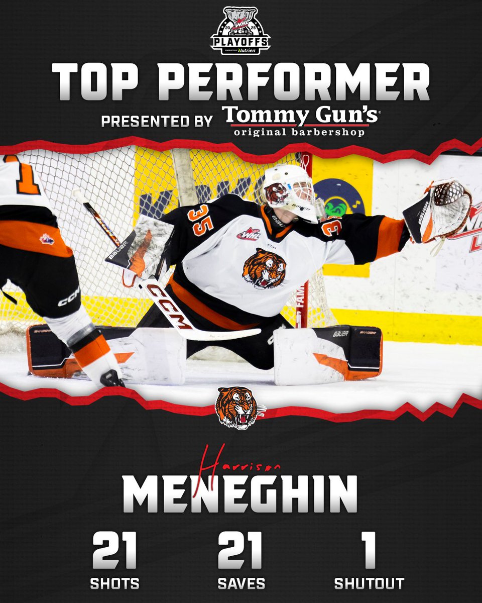 That one's for Derek🧡

<a href="/tigershockey/">Medicine Hat Tigers</a> | <a href="/TBLightning/">Tampa Bay Lightning</a> | <a href="/TommyGunsBarber/">TommyGunsBarbershop</a> | 
#WHLTopPerformer | #WHLPlayoffs
