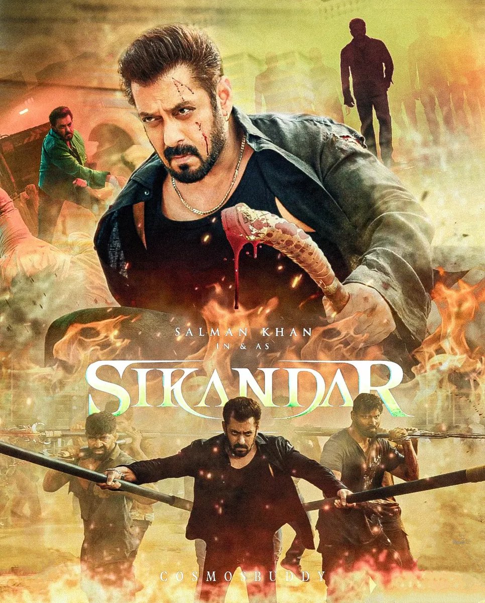 Only_4Salman's tweet image. SALMAN KHAN TOP 5 OPENING DAY

1. #Tiger3:  44.50cr
2. #Bharat: 42.30cr
3. #PRDP: 40.35cr 
4. #Sultan: 36.54cr
5. #TZH: 34.10cr 

Day 1 Expectation from #Sikandar ?