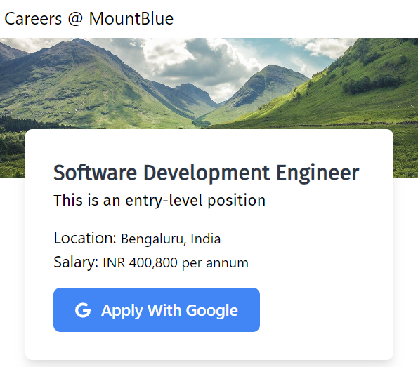 fjafreshers's tweet photo. ๐ข Exciting Opportunity at MountBlue: Software Development Engineer! ๐
๐ Education: Any Graduate / Post Graduate
๐ฐ Salary: โน400,800 Per Annum
๐ Location: Bangalore
๐ Apply Here: https://t.co/ltSuKSpdqG
#MountBlue #FreshersJobs #SoftwareEngineer #HiringNow #JobOpportunity https://t.co/SbtF1Jv1Yx