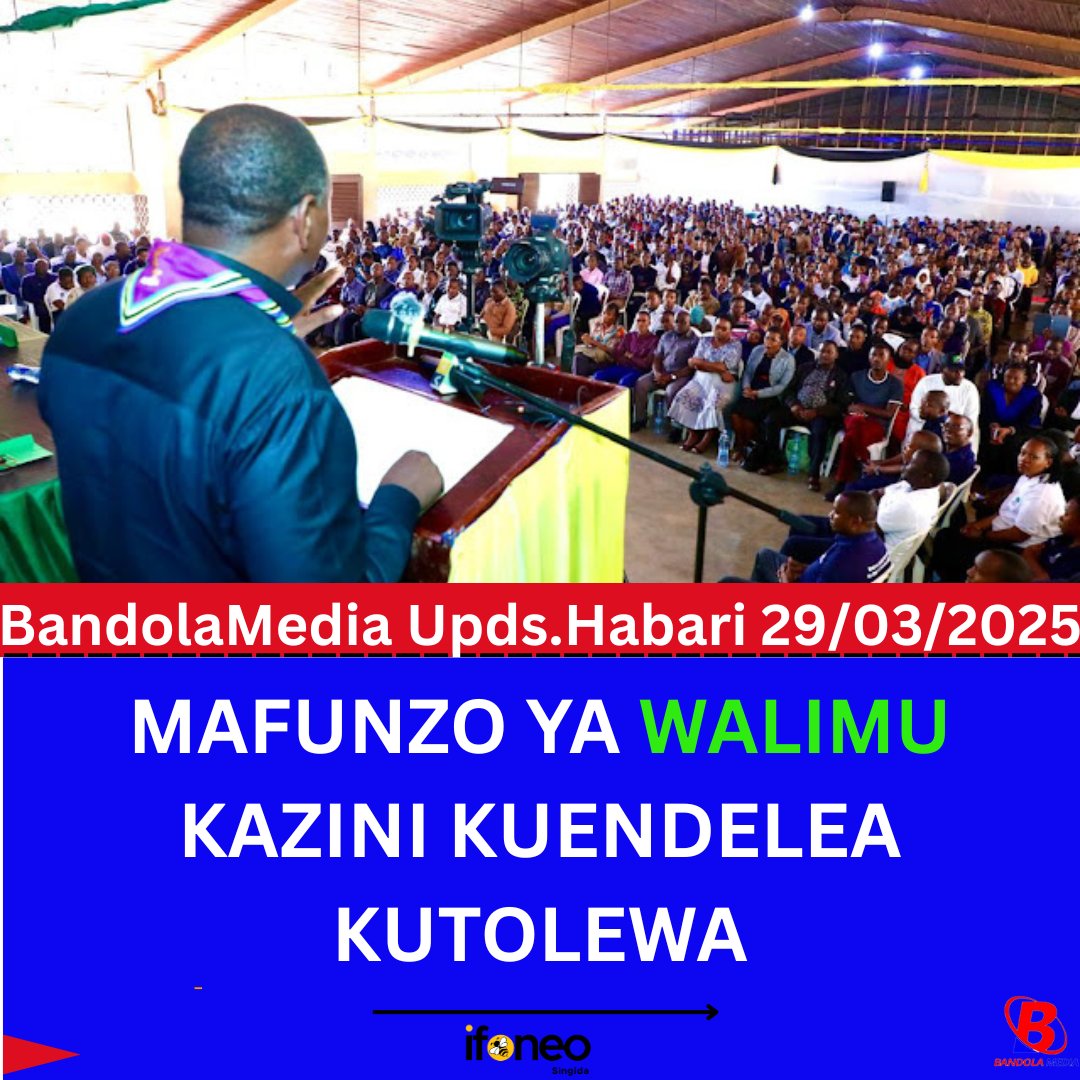 BandolaMedia's tweet photo. Serikali itaendelea kutoa mafunzo ya walimu kazIni kwa Walimu wa masomo yote ikiwemo masomo ya Sayansi na hisabati. https://t.co/ANaQ3iwzQA