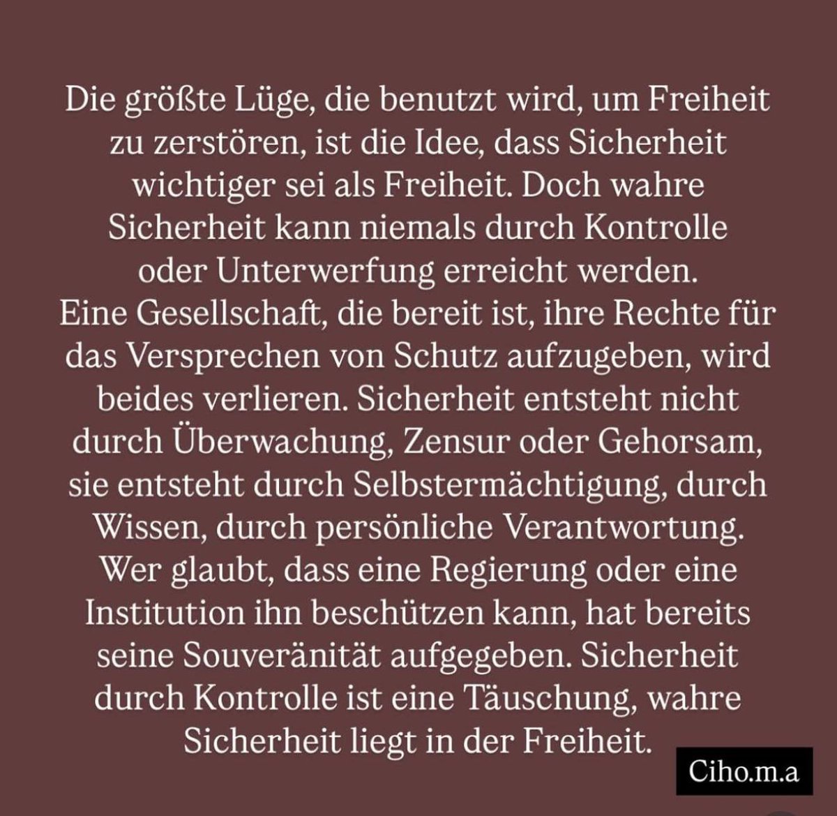 Das was da 👇steht!!!