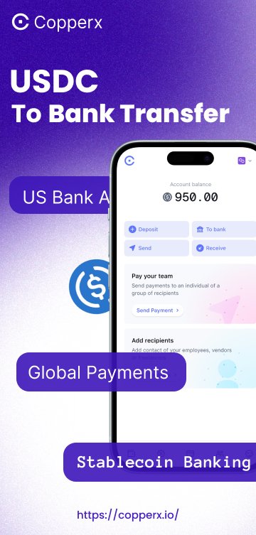 mohitparmar1_'s tweet image. Send $USDC directly to your bank account with ease using @CopperxHQ
@SuperteamIN
@superteam