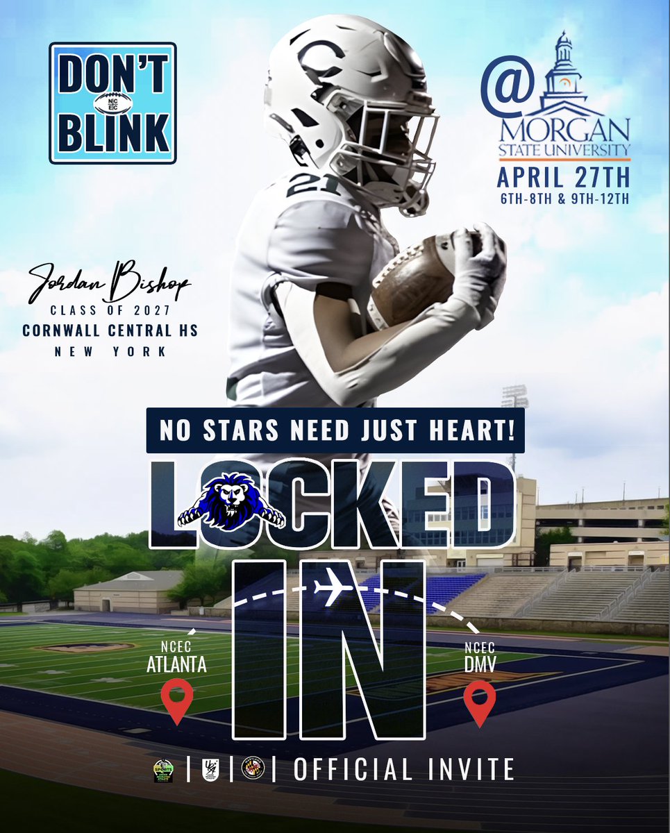 Under Recruited Sport Show (@urasportsshow) on Twitter photo OFFICIAL INVITE - COLLEGE COACH ALERT
<a href="/elitefootballac/">EliteTalentFootball</a> <a href="/J_bishop21/">Jordan Bishop</a> <a href="/CoachArduino/">Kevin Arduino</a> <a href="/CWallDragons/">Cornwall Dragons</a>
🔒DMV LOCK IN APRIL 27TH!
underrecruitedathlete.com
IG: instagram.com/ura_sportsshow
FB: facebook.com/urasportsshow youtube.com/@underrecruite…
<a href="/DmvSportsLive6/">DmvSports</a>
<a href="/CoachMcCook/">Ernie McCook🇺🇸</a> <a href="/CoachKrisWilson/">Kris Wilson</a> OFFICIAL INVITE - COLLEGE COACH ALERT
<a href="/elitefootballac/">EliteTalentFootball</a> <a href="/J_bishop21/">Jordan Bishop</a> <a href="/CoachArduino/">Kevin Arduino</a> <a href="/CWallDragons/">Cornwall Dragons</a>
🔒DMV LOCK IN APRIL 27TH!
underrecruitedathlete.com
IG: instagram.com/ura_sportsshow
FB: facebook.com/urasportsshow youtube.com/@underrecruite…
<a href="/DmvSportsLive6/">DmvSports</a>
<a href="/CoachMcCook/">Ernie McCook🇺🇸</a> <a href="/CoachKrisWilson/">Kris Wilson</a>