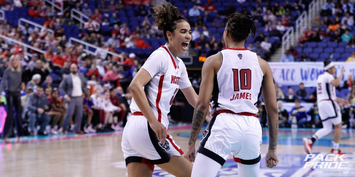 Hell of a career for Madison Hayes, Aziaha James and Saniya Rivers.

Tough loss to end it, but that trio will be remembered as one of the best and most accomplished to ever touch the court for NC State women's basketball.