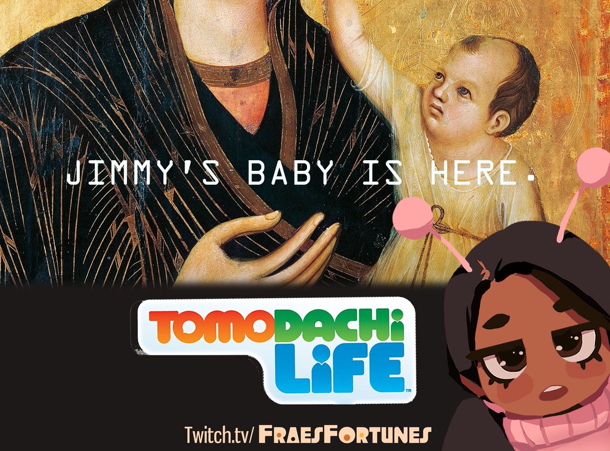 TOMODACHI LIFE. TONIGHT AT 10PM!
twitch.tv/fraesfortunes