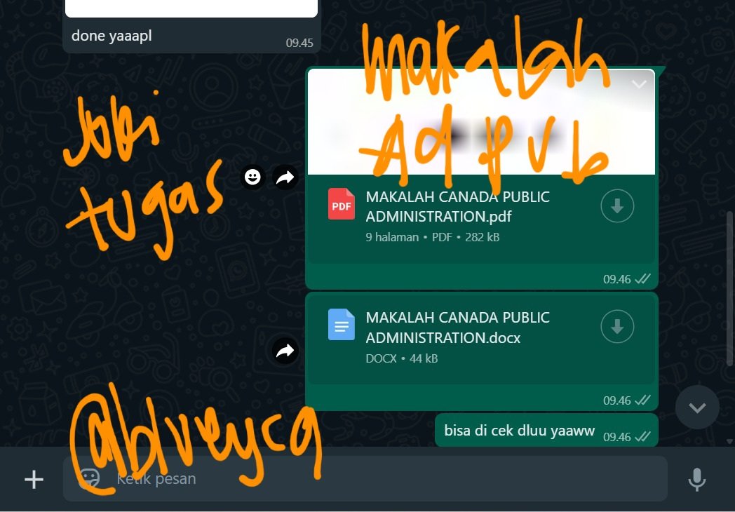 kava . wa fsr, joki rapihin word & ppt sempro tweet media