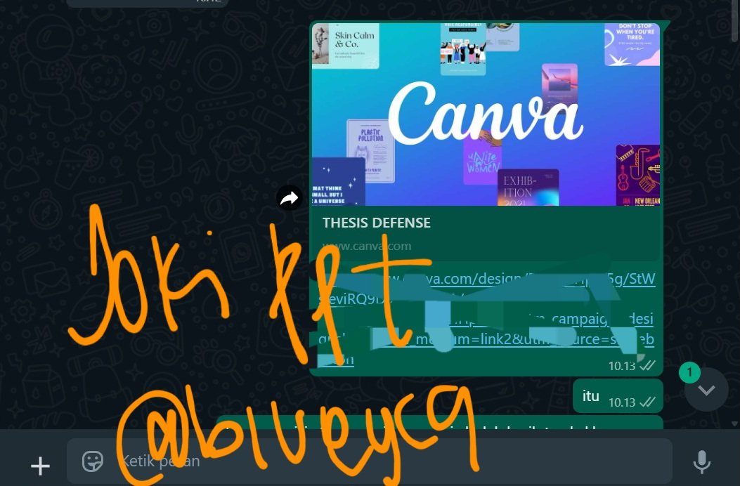 kava . wa fsr, joki rapihin word & ppt sempro tweet media