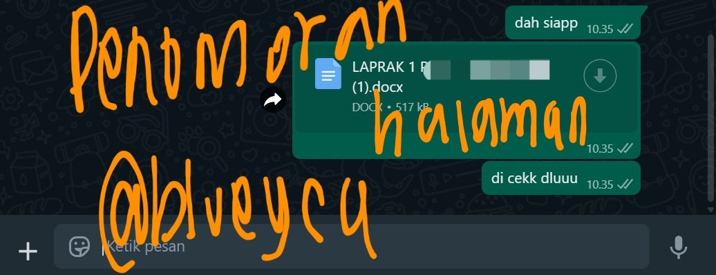kava . wa fsr, joki rapihin word & ppt sempro tweet media