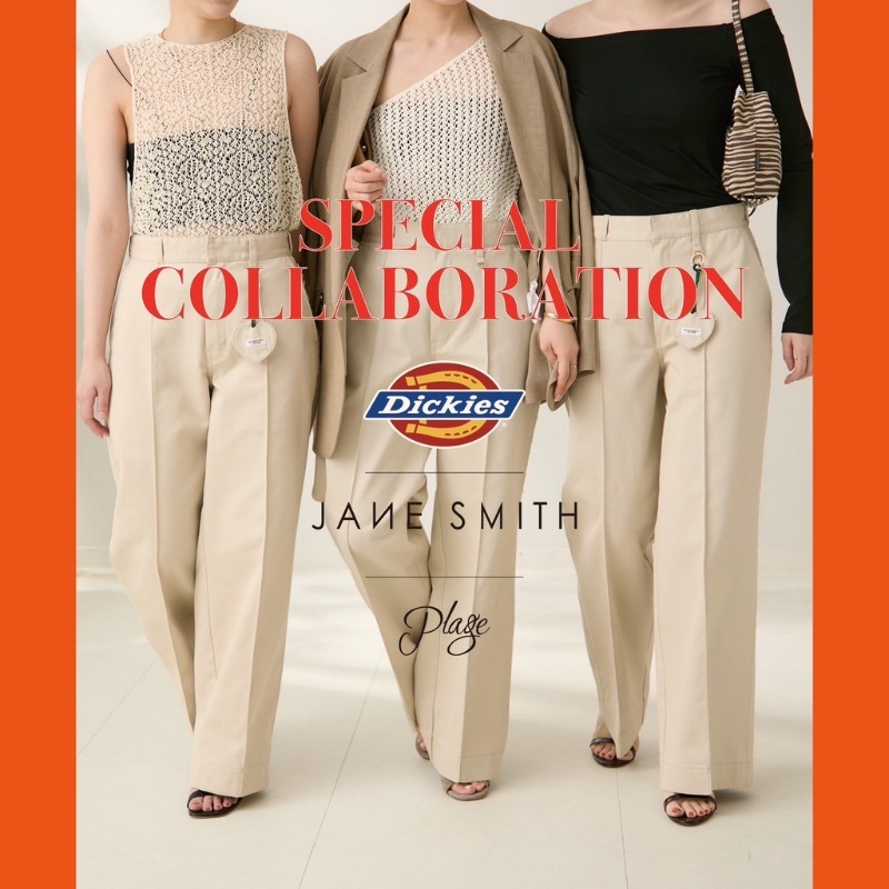 JANE SMITH x DICKIES x Plage ベージュ　34サイズ JANE SMITH x DICKIES x Plage ベージュ 34サイズ JANE SMITH X