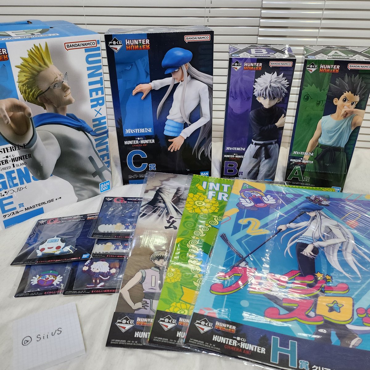 siivvs's tweet photo. 交換 ハンターハンター 一番くじ HUNTER×HUNTER
キメラアント編

譲 》A賞 ゴン B賞 キルア C賞 カイト
前弾 ゲンスルー フィギュア
下位賞 写真のもの

求 》D賞 ナックル E賞 シュート

◎ナックル必須、併せてシュートも交換してくれる2対2の交換を優先
◎都内手渡しor郵送

気軽にご相談ください！ https://t.co/7fIJsDcmAc