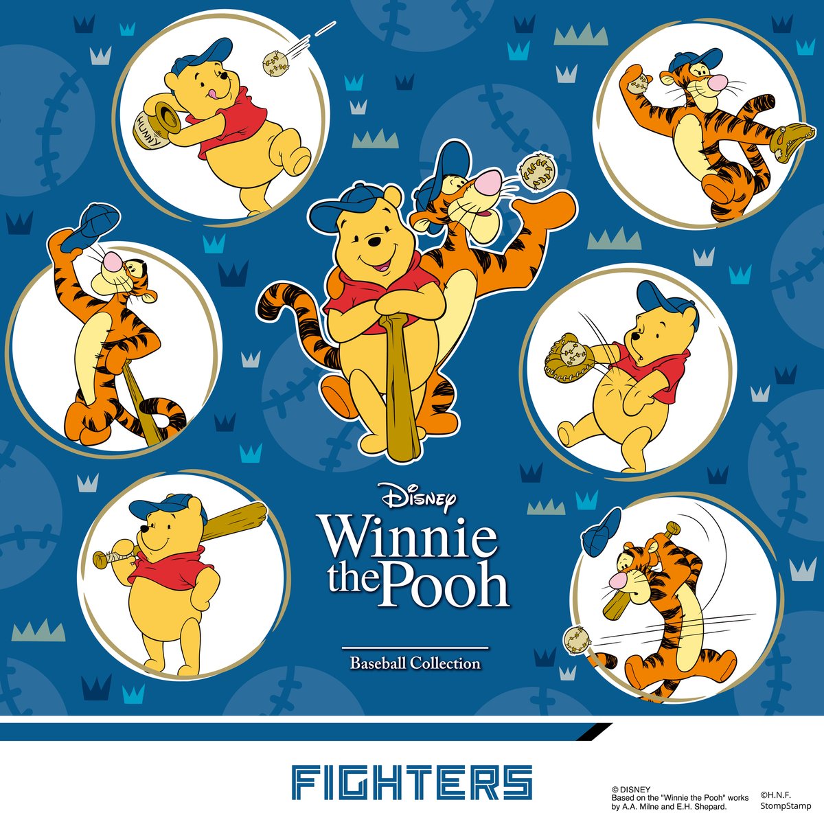 ?———— Winnie the Pooh design Baseball Collection 