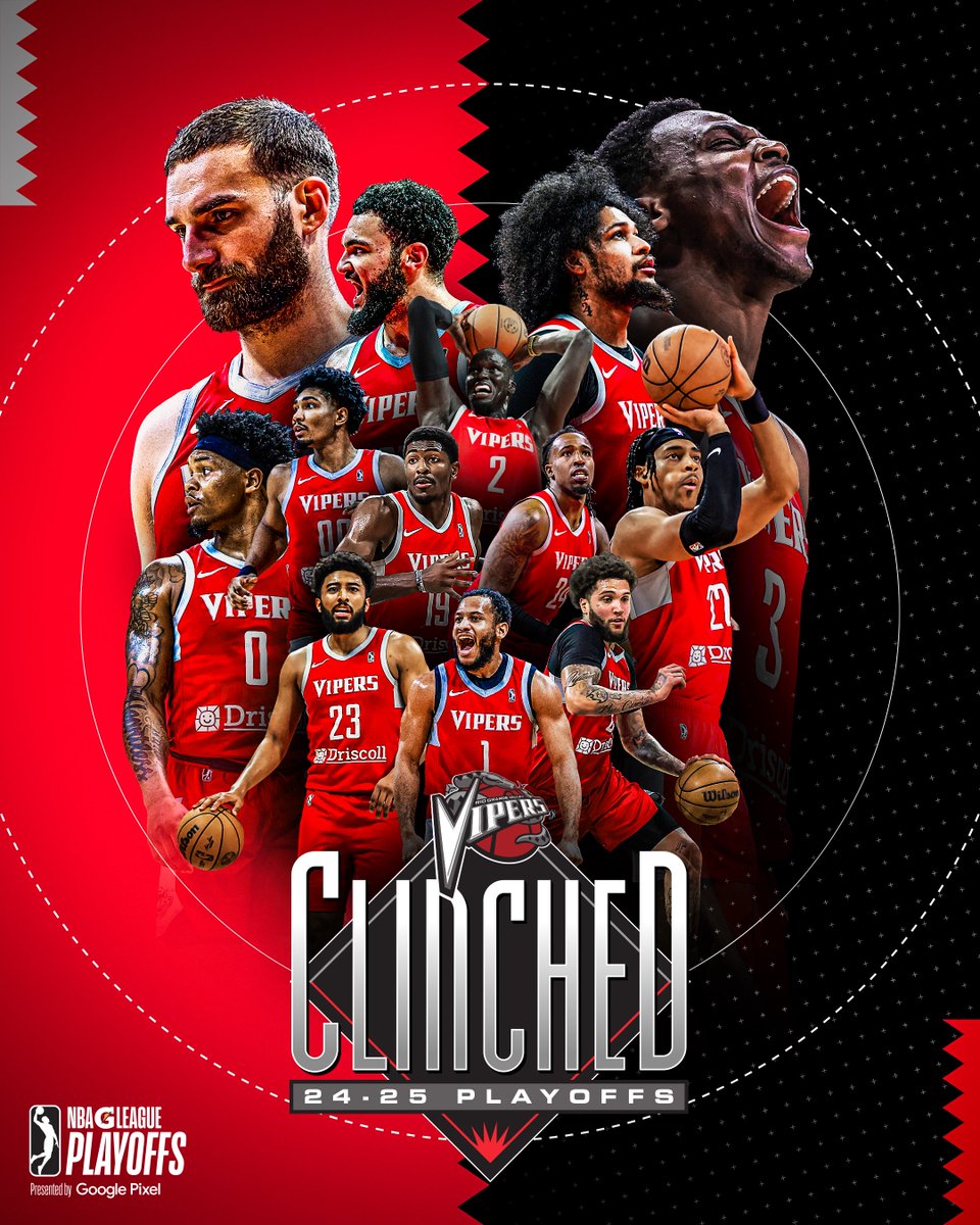 Hello Playoffs, it’s us again. 👋 

9th straight playoff appearance