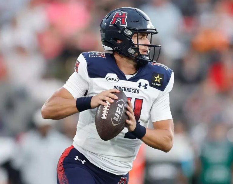 Avionp2418's tweet image. #UFL Breaking:

QB Nolan Henderson has replaced QB Anthony Brown.

@TheOfficialAFN/@TheUFL