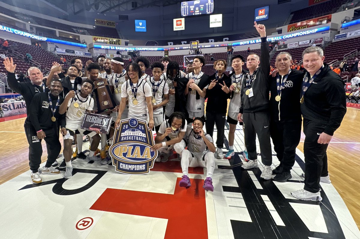 Philadelphia Sports Digest (@phsportsdigest) on Twitter photo Boys Basketball: Make that 10🏆 Congratulations to Carl Arrigale & <a href="/NGSaintsHoops/">Neumann-Goretti Basketball</a> on taking home the PIAA 5A State Championship! Congratulations! 📸: Zack Beavers Boys Basketball: Make that 10🏆 Congratulations to Carl Arrigale & <a href="/NGSaintsHoops/">Neumann-Goretti Basketball</a> on taking home the PIAA 5A State Championship! Congratulations! 📸: Zack Beavers