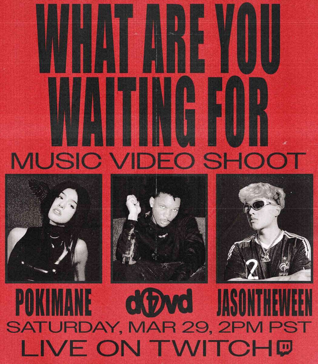 WHAT ARE YOU WAITING FOR MUSIC VIDEO SHOOT FT. POKIMANE AND JASON!!! DONT MISS TS TOMORROW 🎥