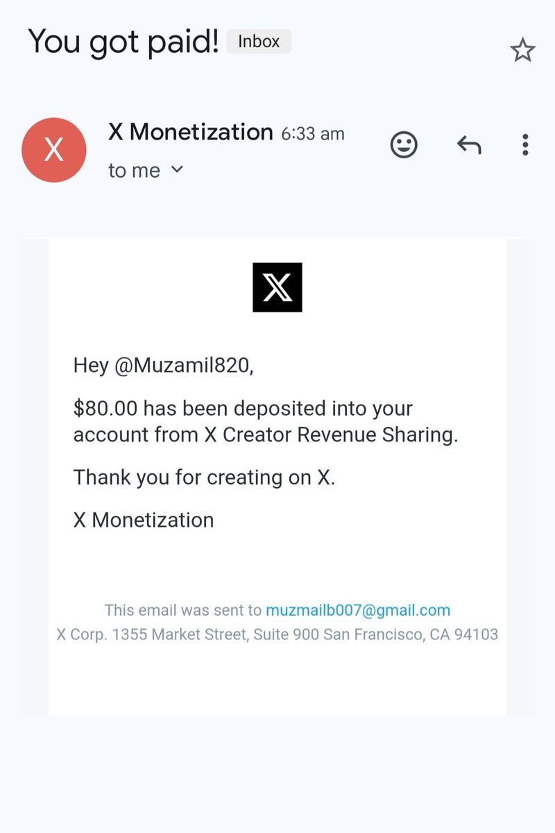 Allahmdollah payout received💫
