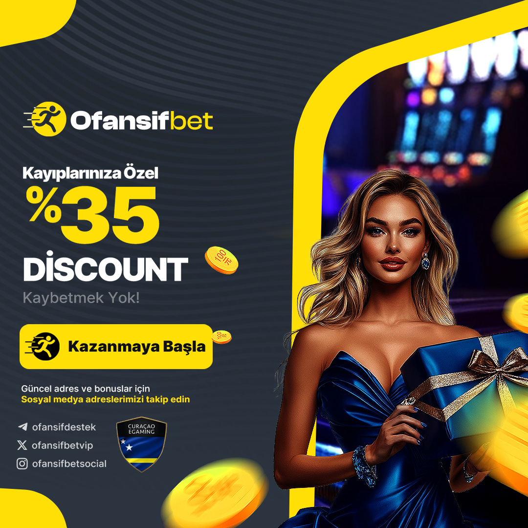 ofnsfbtcp's tweet image. 🔥 #OFANSİFBET KAYIPLARINIZA ÖZEL %35 KAYIP BONUSU! 💸

🚨 100 TL ve üzeri kayıplarınıza anında %35'e kadar ÇEVRİMSİZ BONUS!

💥 Kaybetmek yok, kazançları arttır!

🔗 u16p.com/ofansifsosyal

#casino #slot #bonus #deneme #KayıpBonusu #KazançZamanı #Bahis #Bonus  #çark #freespin
